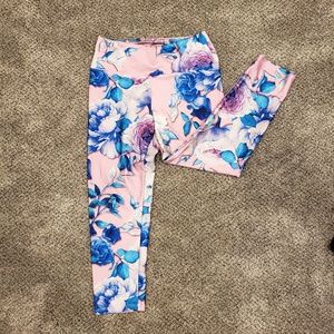 Size M crop floral Goldsheep legging